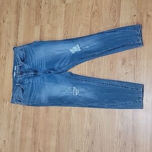 Levis High Rise Distressed Jegging Jeans Size 14